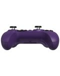 Controller wireless 8BitDo - Ultimate 2.4G, Hall Effect Edition, Controller wireless, violet (PC) - 4t