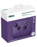Controller wireless 8BitDo - Ultimate 2.4G, Hall Effect Edition, Controller wireless, violet (PC) - 7t