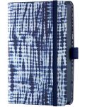 Castelli Shibori - Jute, 9 x 14 cm, căptușit - 2t
