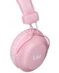Căști wireless cu microfon PowerLocus - Louise&Mann 5, roz - 3t