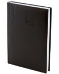 Spree Notebook - Cu copertă termică, 168 de coli, negru, 2024 - 1t