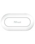 Casti wireless Trust - Nika Touch, TWS, albe - 8t