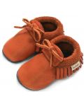 Pantofi pentru bebeluşi Baobaby - Moccasins, Hazelnut, mărimea 2XS - 1t