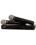 Sistem de microfoane fără fir Shure - BLX288E/PG58-K3E, negru - 1t
