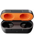 Casti wireless Skullcandy - Jib, TWS, negru/portocaliu - 3t