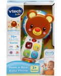 Jucarie pentru bebelusi Vtech - Telefon, ursulet - 5t