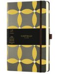 Бележник Castelli Oro - Circles, 13 x 21 cm, linii - 1t