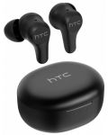 Căști fără fir HTC - True Wireless Earbuds Plus, ANC, negru - 2t
