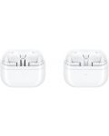 Căști wireless Samsung - Galaxy Buds3 Pro, TWS, ANC, albe - 5t