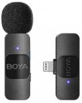 Sistem de microfon fără fir Boya - BY-V1 Lightning, negru - 2t