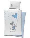 Set 2 piese lenjerie de pat Sonne Home - Mickey Mouse, 90 x 120 cm - 1t