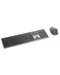 Tastatura wireless si mouse Dell Premier - KM7321W, gri - 2t