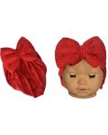 Căciulița pentru bebeluși tip turban NewWorld - Iepuraș roșu - 1t