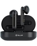 Casti wireless Tellur - Flip, TWS, negre - 1t