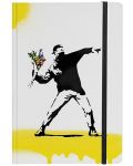 Carnețel Pininfarina Banksy Collection - Flower, A5 - 1t