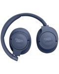 Căști wireless cu microfon JBL - Tune 770NC, ANC, albastru - 7t