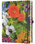 Carnet de notițe Castelli Eden - Orchid, 13 x 21 cm, Căptușit - 2t