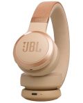 Căști wireless JBL - Live 670NC, ANC, Sandstone - 2t