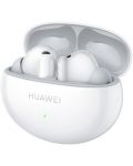 Căști wireless Huawei - FreeBuds 6i, TWS, ANC, albe - 1t