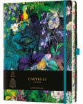 Бележник Castelli Eden - Lily, 19 x 25 cm, linii - 1t