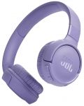 Căști fără fir cu microfon JBL - Tune 520BT, violet+ - 1t