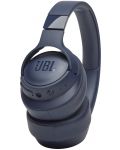 Casti wireless cu microfon JBL - T700BT, albastre - 4t