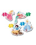 Puzzle bebeb Clementoni 4 in 1 - Printese Disney  - 2t