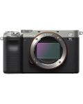 Aparat foto Mirrorless Sony - Alpha 7C, 24.2MPx, Silver - 1t