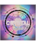 BH Cosmetics - Paletă de farduri și iluminator Crystal Zodiac, 25 culori - 2t