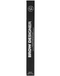BH Cosmetics - Creion pentru sprâncene Brow Designer, Dark Brown, 0.09 g - 3t