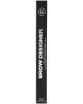 BH Cosmetics - Creion pentru sprâncene Brow Designer, Ash Brown, 0.09 g - 3t