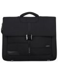 Geantă pentru laptop de afaceri Gabol Stark - Neagră, 15.6", cu 1 compartiment - 1t