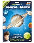 Planeta luminoasa in intuneric Buki Space - Saturn - 1t