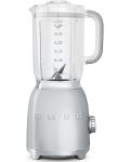 Blender Smeg - BLF01SVEU, 1.5l, 4 viteze, 800W, argintiu - 1t