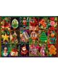 Puzzle Bluebird de 1000 piese - Festive Ornaments, Alison Lee - 1t