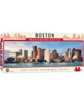 Puzzle panoramic Master Pieces de 1000 piese - Boston, Massachusetts - 1t