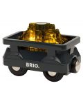 Jucarie din lemn Brio World -Vagon cu aur - 1t
