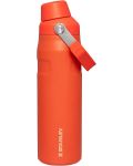 Stică de apă Stanley The Aerolight - IceFlow Fast Flow, 600 ml, portocalie - 1t