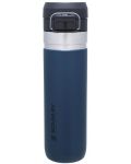 Sticlă de apă Stanley Go - Quick Flip, 0.7 L, albastru - 1t