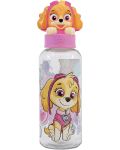 Sticlă cu figurină 3D Stor Paw Patrol - Sketch Essence, 560 ml - 1t