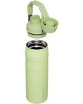 Stică de apă Stanley The Aerolight - IceFlow Fast Flow, 600 ml, verde - 3t