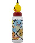 Sticlă cu figurină 3D Stor Pokémon - 560 ml - 3t