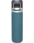 Sticlă de apă Stanley Go - Quick Flip, 1.06 L, albastru deschis - 3t