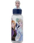 Sticlă cu figurină 3D Stor Frozen - Trust the Journey, 560 ml - 1t