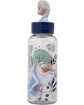 Sticlă cu figurină 3D Stor Frozen - Trust the Journey, 560 ml - 3t