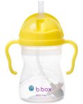 Sticlă cu pai pentru bebeluși b.box - Sippy cup, 240 ml, Lemon - 1t