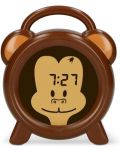 Ceas deșteptător cu lampă de noapte Alecto - Monkey - 1t
