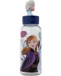 Sticlă cu figurină 3D Stor Frozen - Trust the Journey, 560 ml - 2t