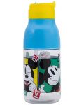 Бутилка от тритан Stor Mickey Mouse - 420 ml, deschidere dubla - 2t