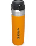 Sticlă de apă Stanley Go - Quick Flip, 1.06 L, portocalie - 1t